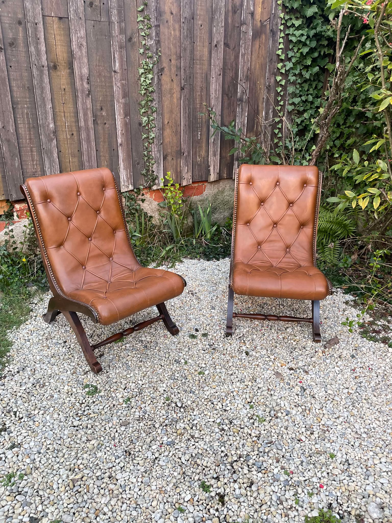 Fauteuils chesterfields