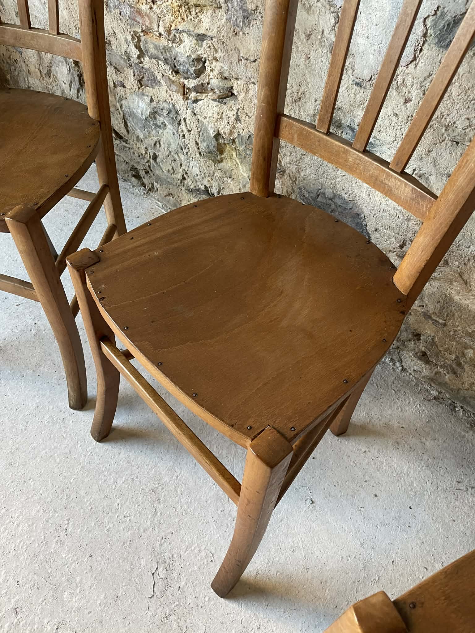 Chaises Luterma en bois – lot de chaises vintage