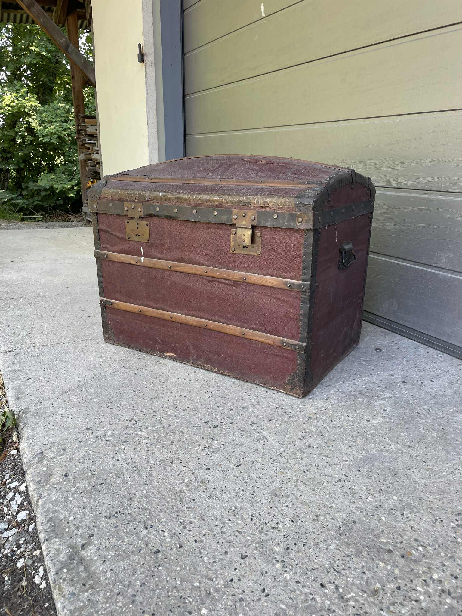 Malle en bois
