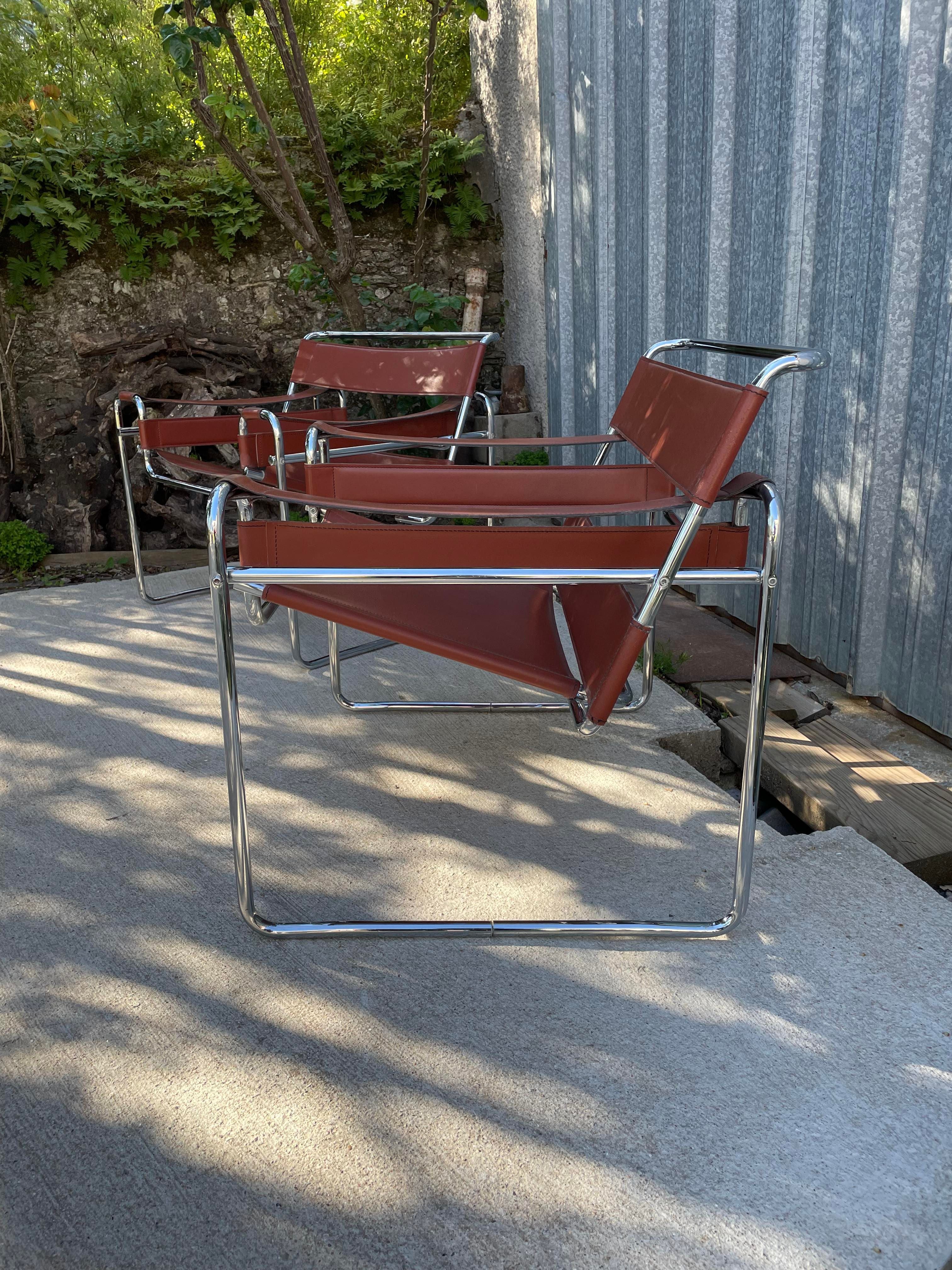 Fauteuils Wassily Breuer