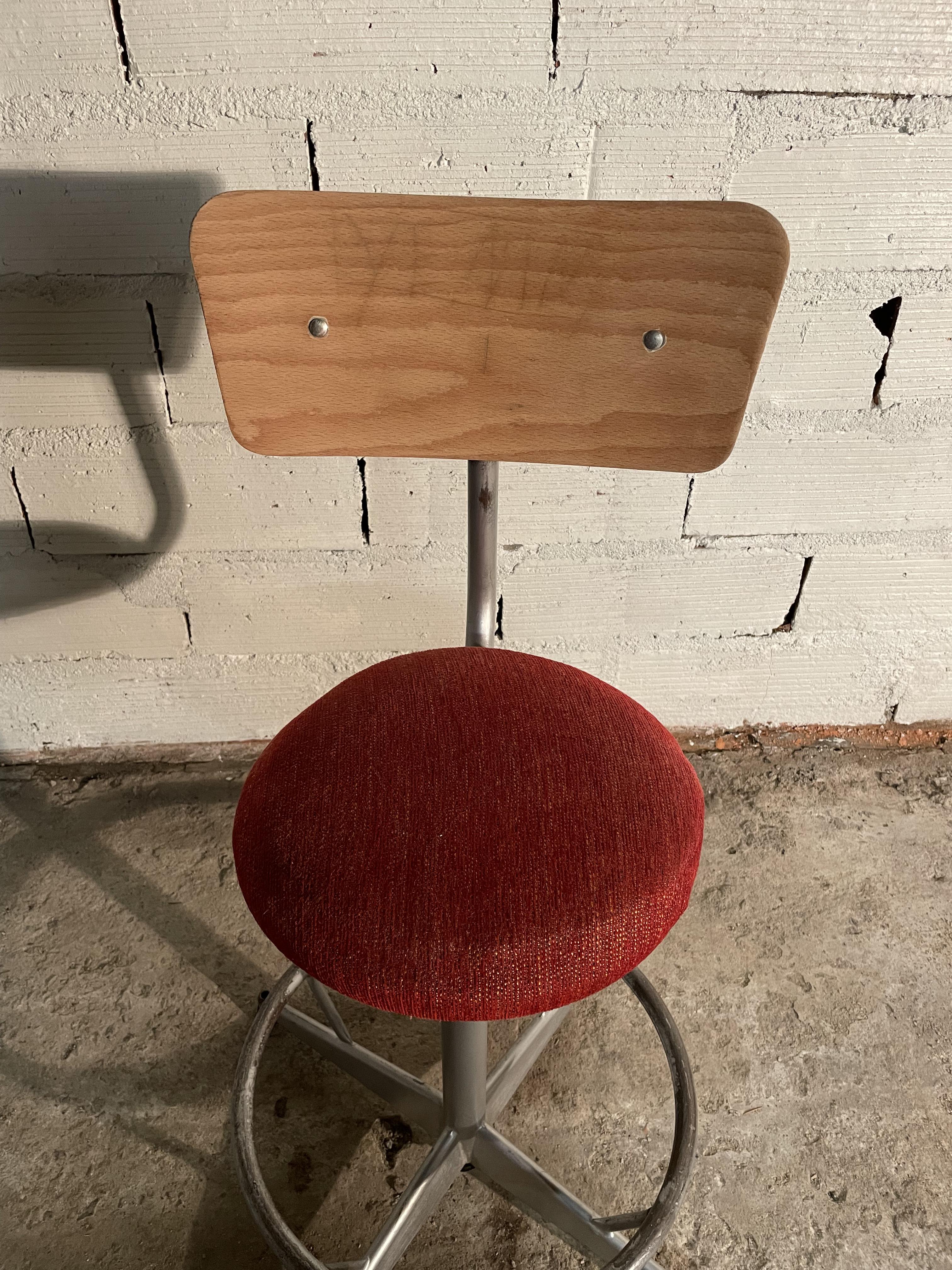 Paire de tabourets vintage