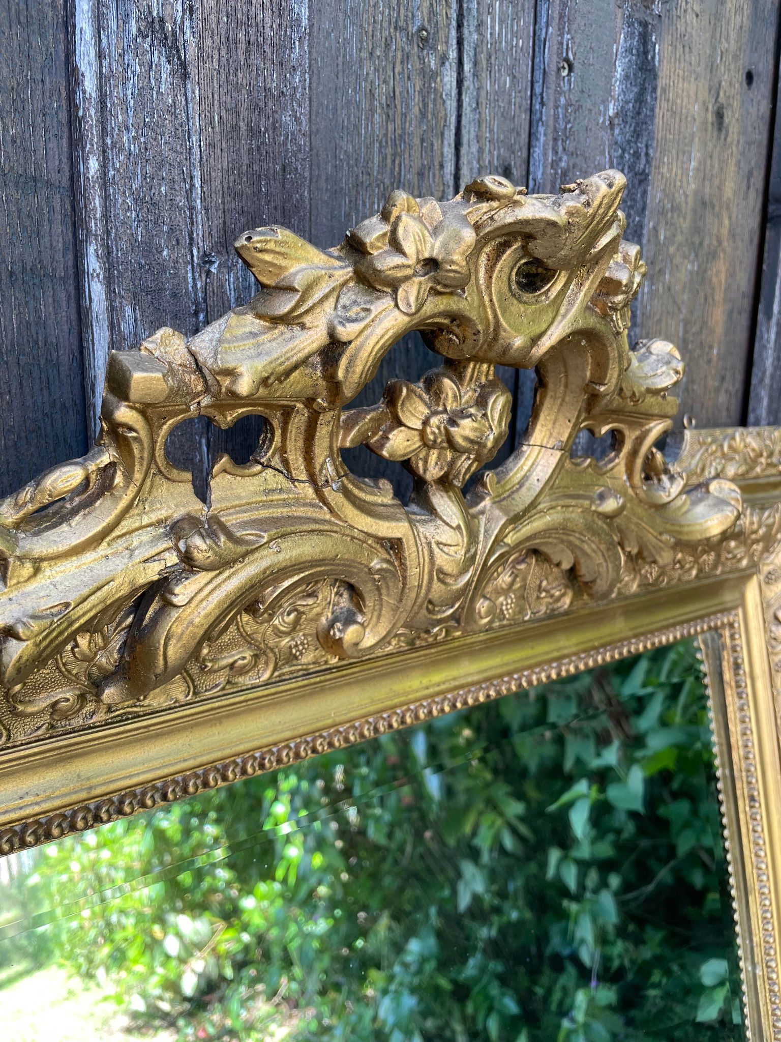 Grand miroir style Louis XVI