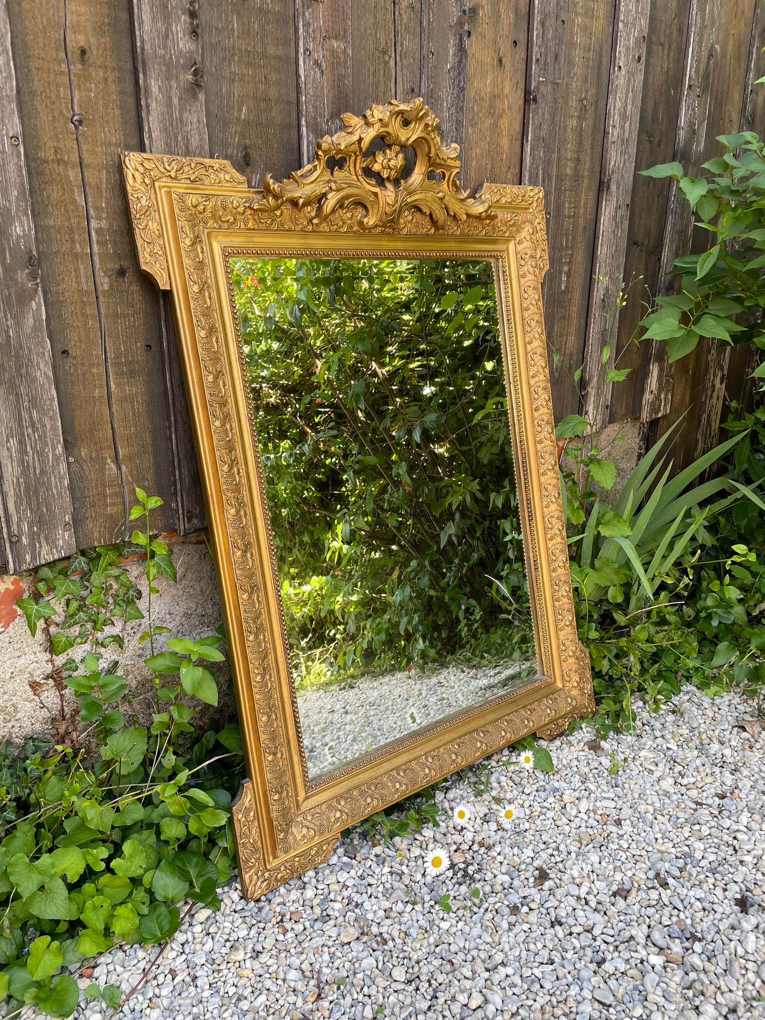 Grand miroir style Louis XVI