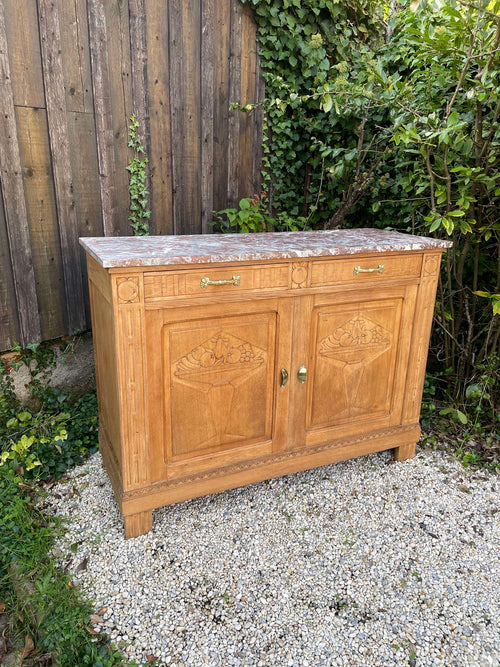 Buffet art déco en châtaignier