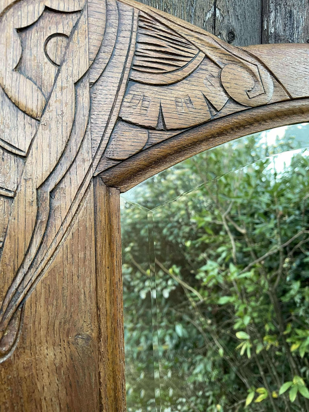Porte miroir à poser