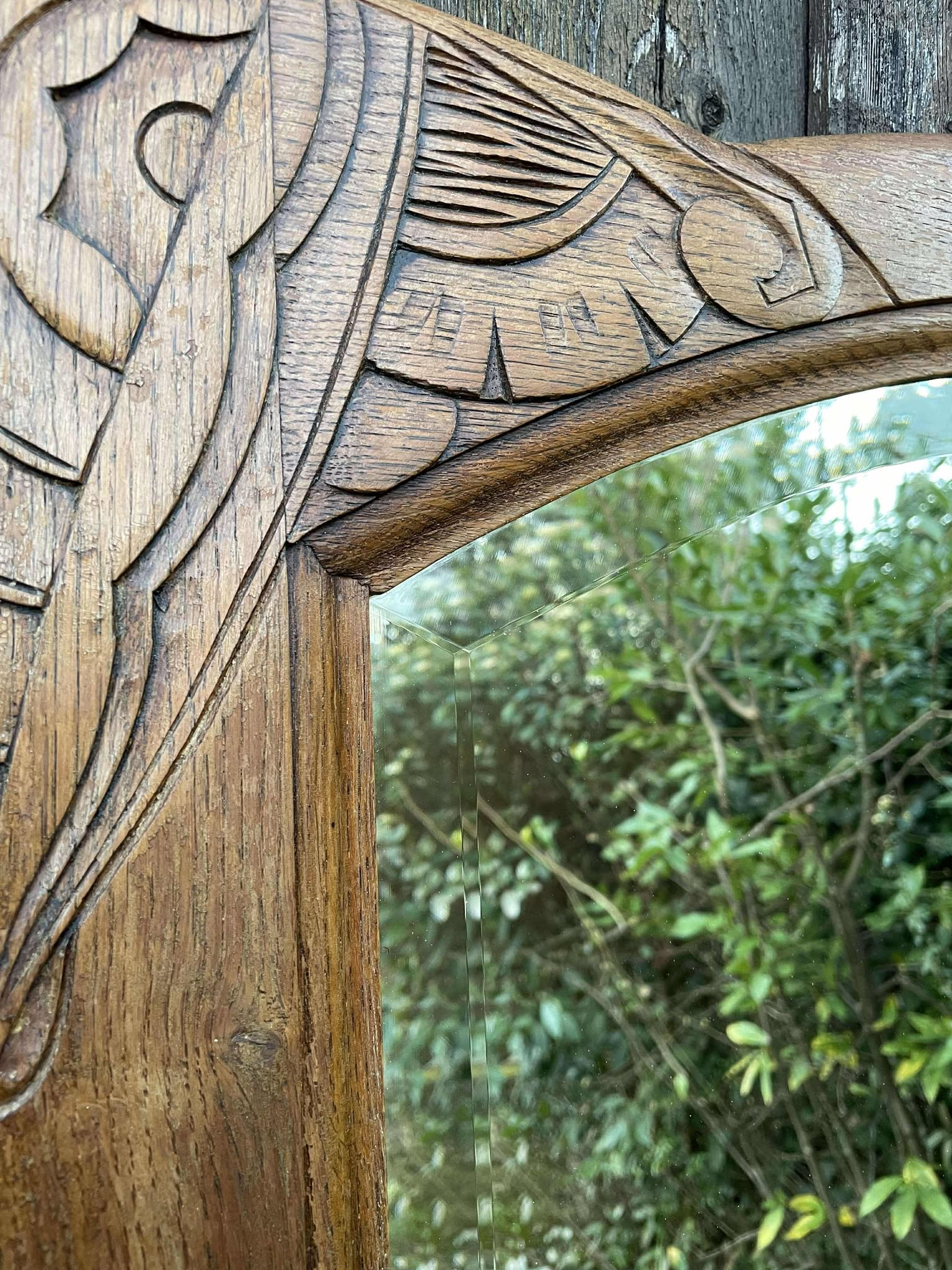 Porte miroir à poser