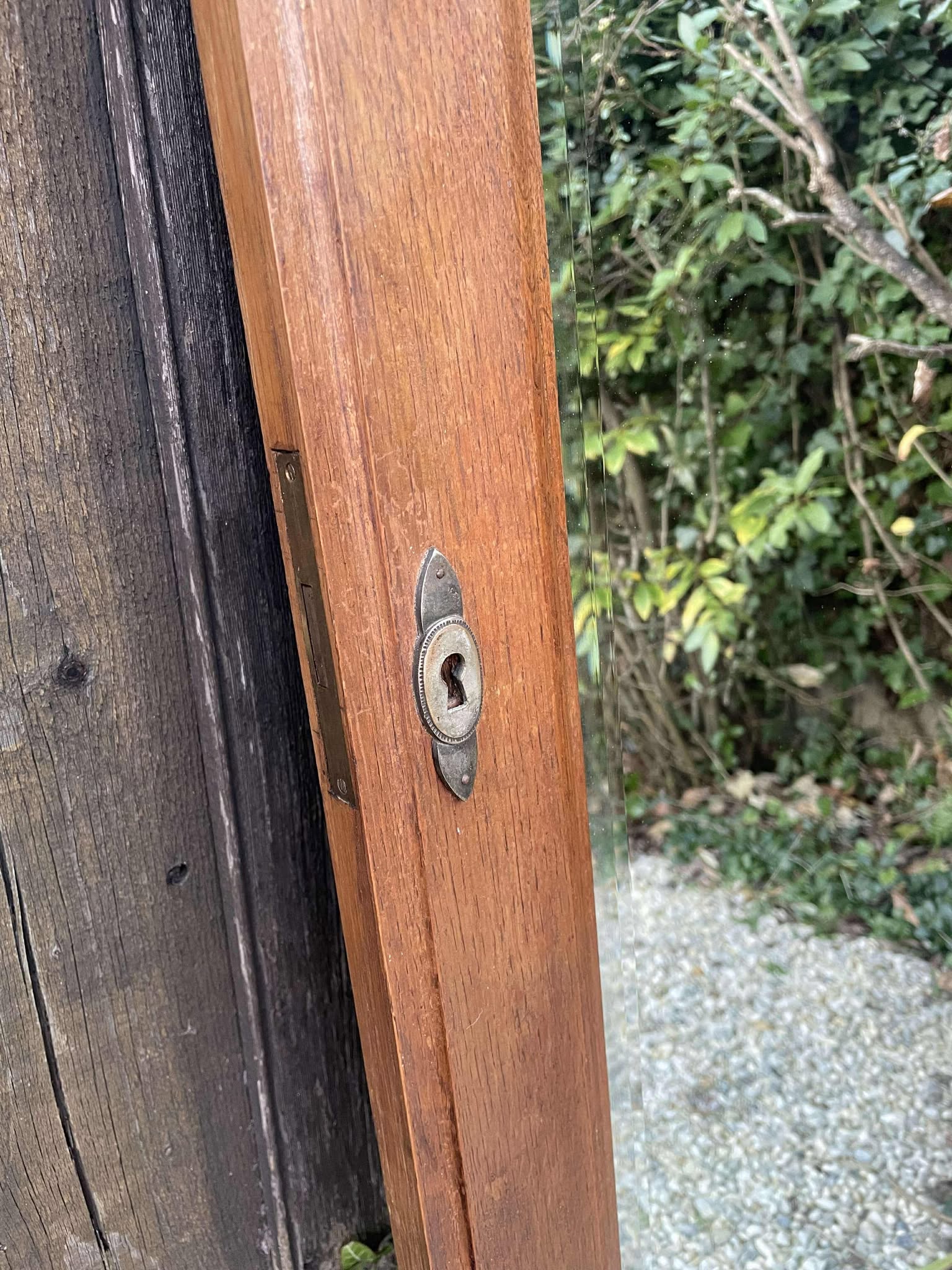 Porte miroir à poser