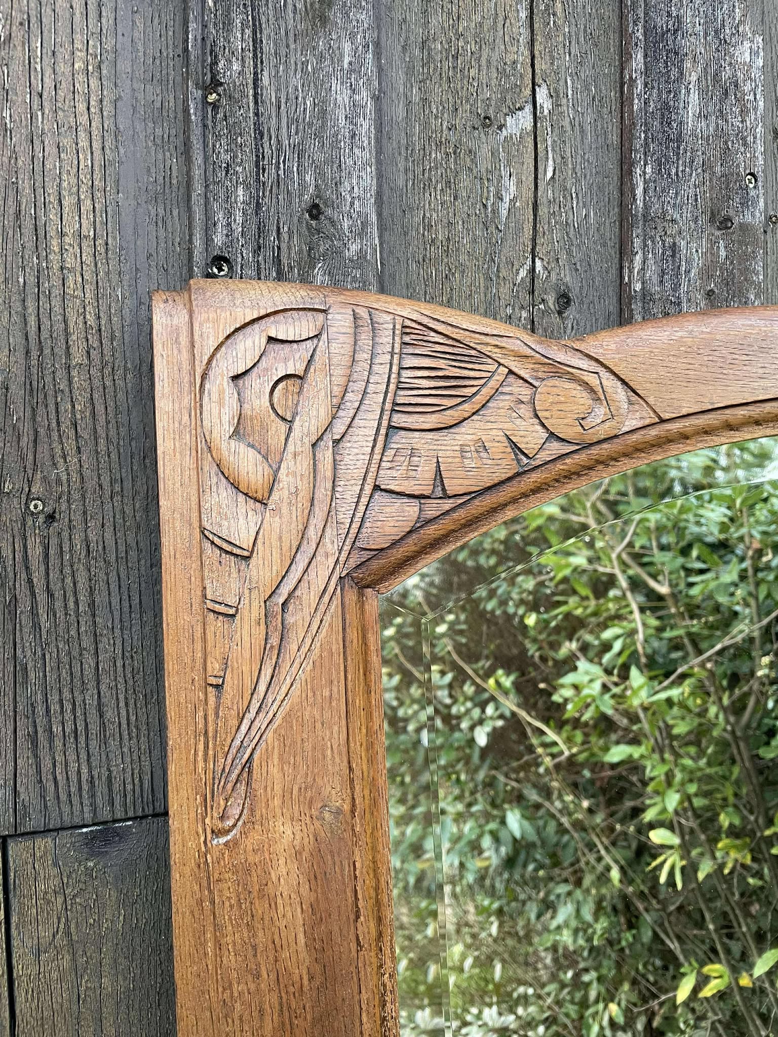 Porte miroir à poser