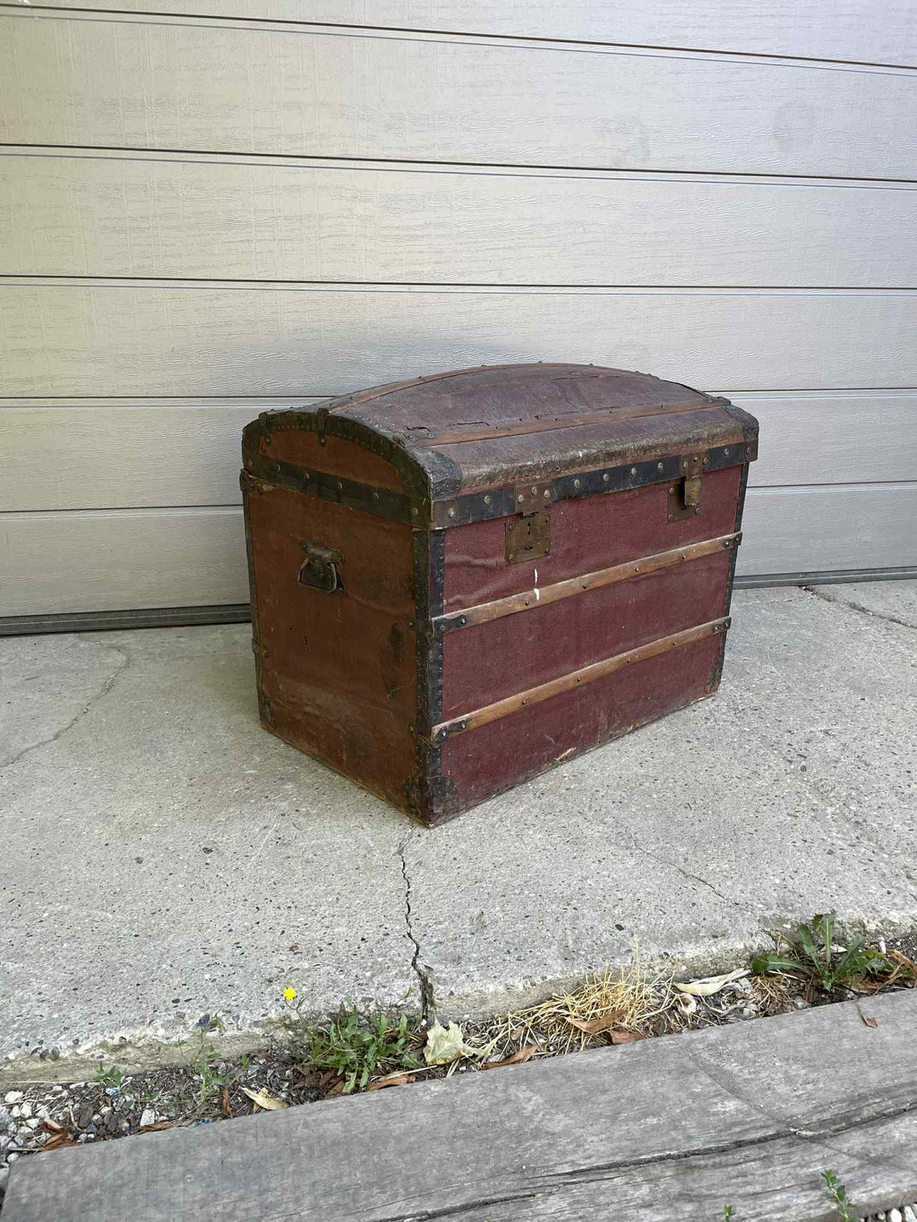 Malle en bois