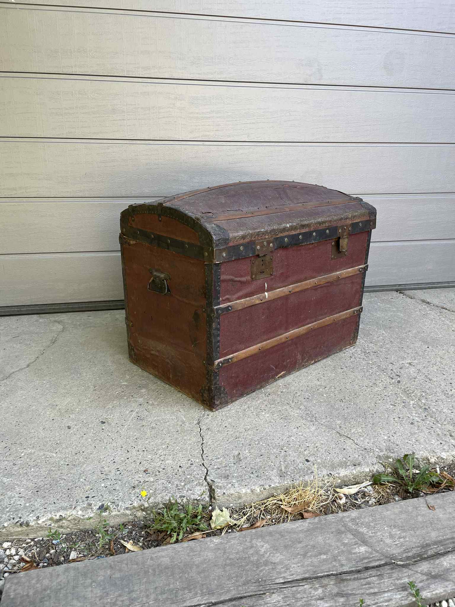Malle en bois