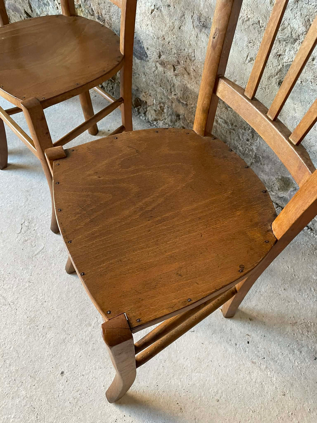 Chaises Luterma en bois – lot de chaises vintage