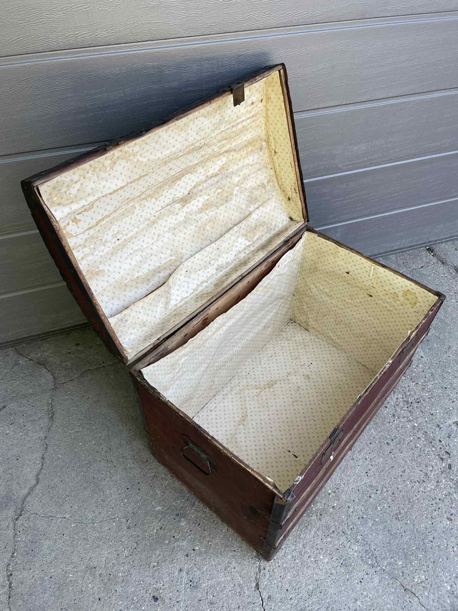 Malle en bois