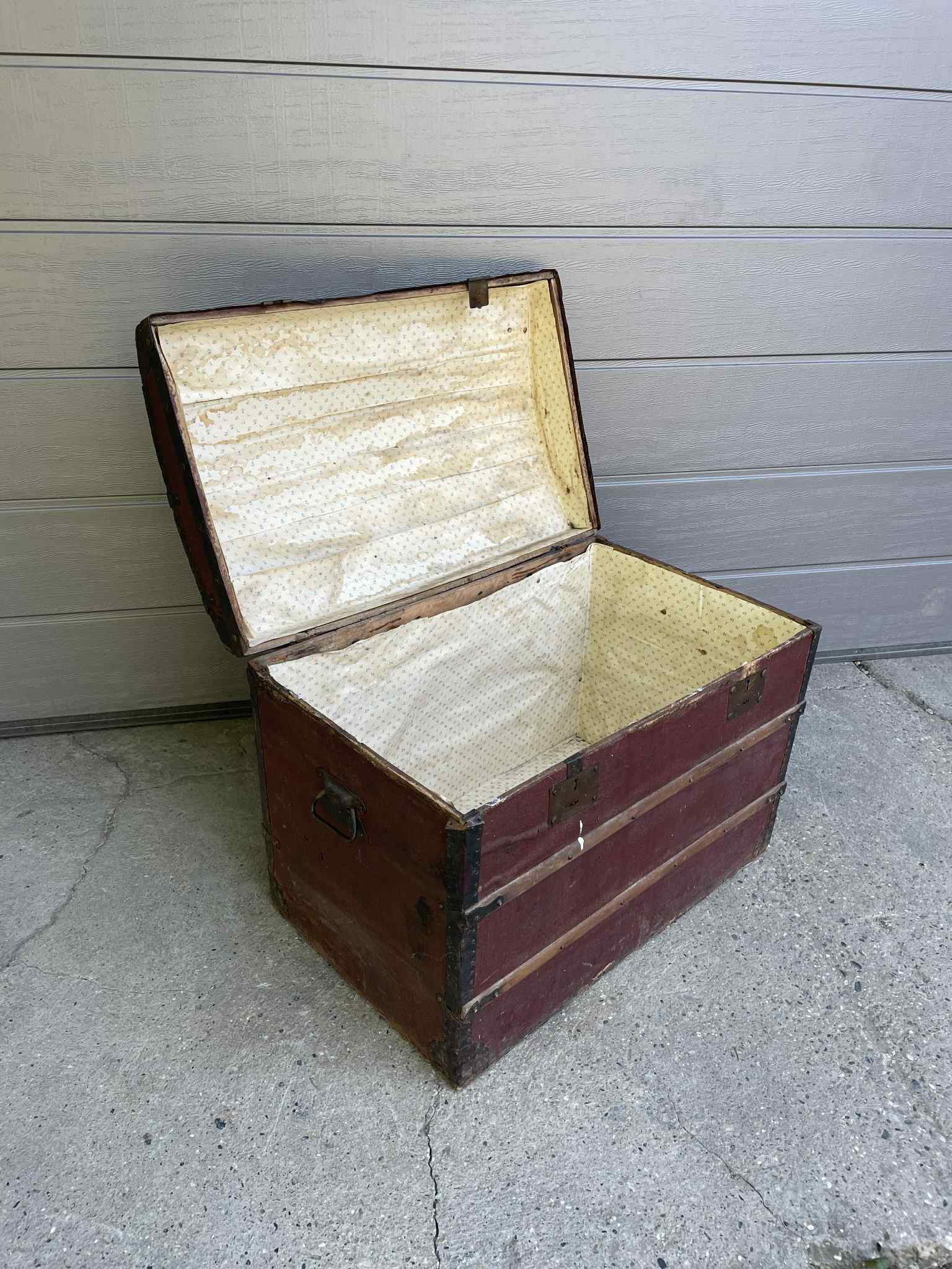 Malle en bois