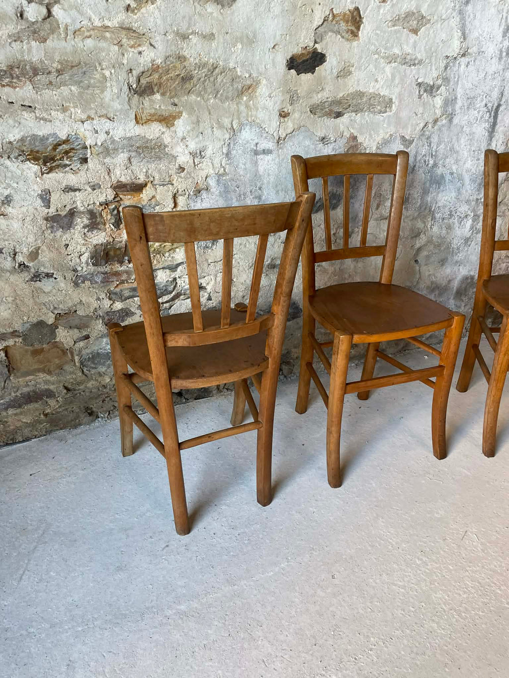 Chaises Luterma en bois – lot de chaises vintage