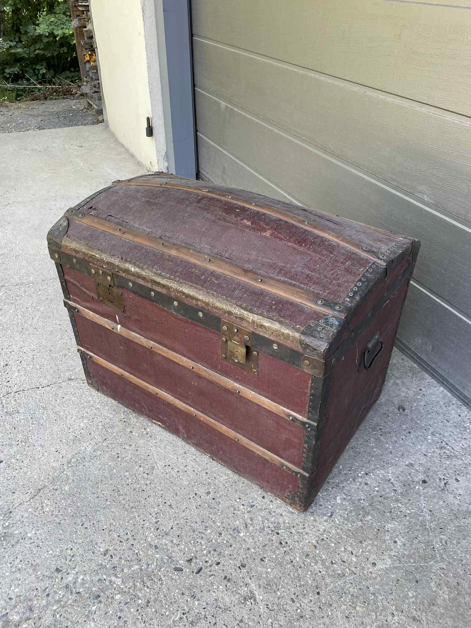 Malle en bois